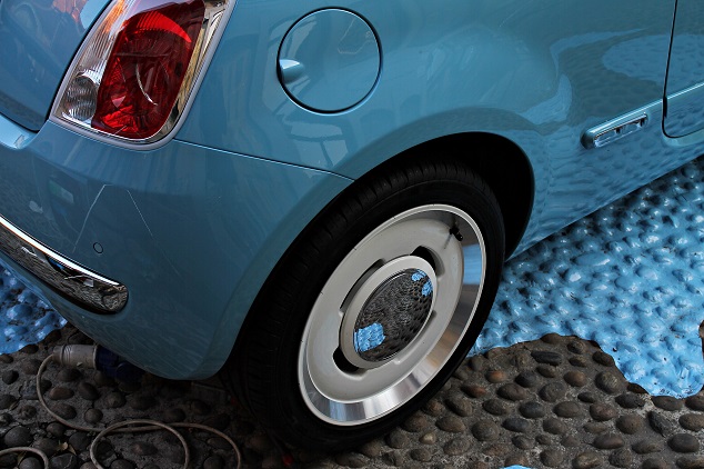 fiat bleu
